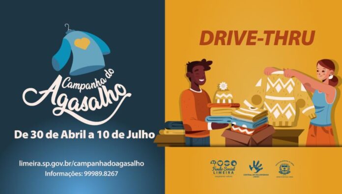 Campanha do Agasalho realiza drive-thru na Vila Teixeira Marques
