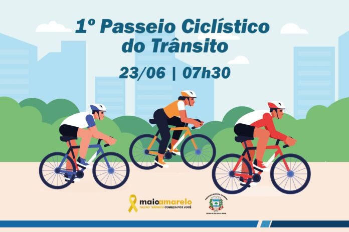 1º Passeio Ciclístico do Trânsito de Limeira é remarcado para dia 23