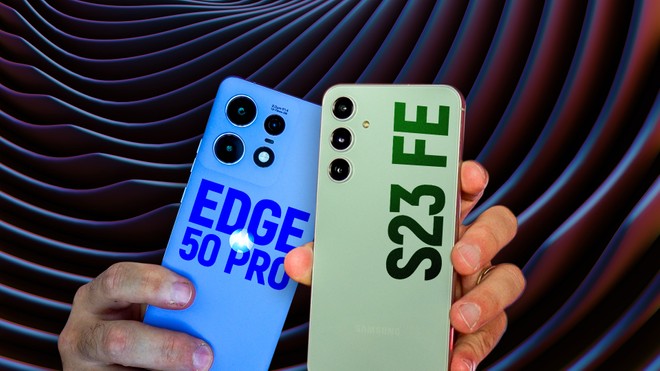 Edge 50 Pro vs Galaxy S23 FE: qual celular chega mais perto de um top de linha? | Comparativo