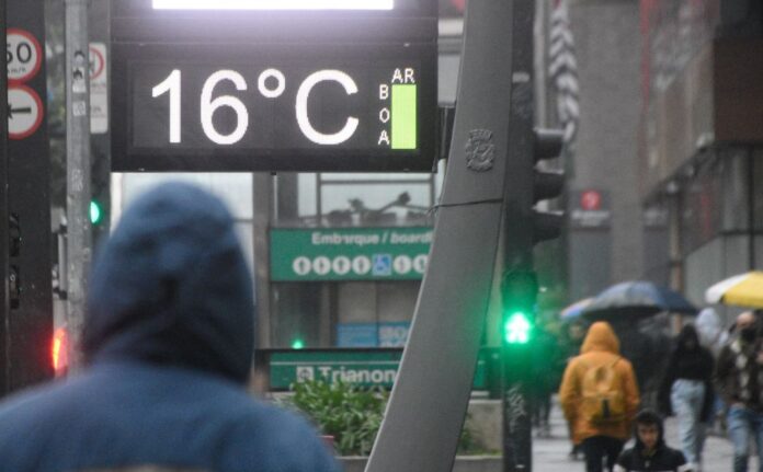 São Paulo segue com tempo instável, frio e chuvas isoladas, diz Defesa Civil