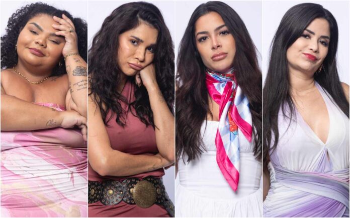 Flora, Gizelly, Luana e Vanessa estão na roça; vote · Notícias da TV