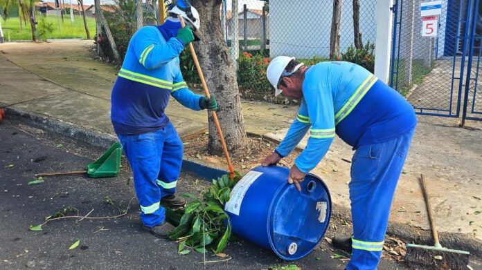 Escolas de Limeira recebem mutirão de zeladoria para início do ano letivo