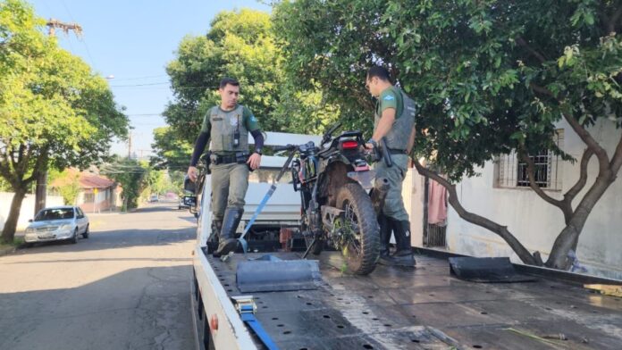 Motocicleta furtada em Piracicaba é localizada em Limeira pelo Pelotão Ambiental