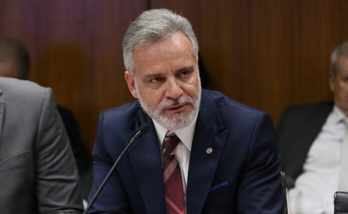 Reunião do colegiado de líderes. Dep. Gilberto Abramo (REPUBLICANOS - MG)