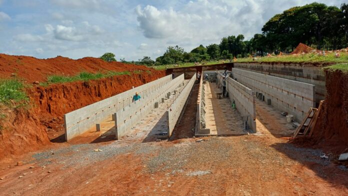 Obra amplia capacidade do Cemitério Parque