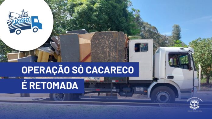 Só Cacareco retoma coleta de resíduos no Parque Nossa Senhora das Dores